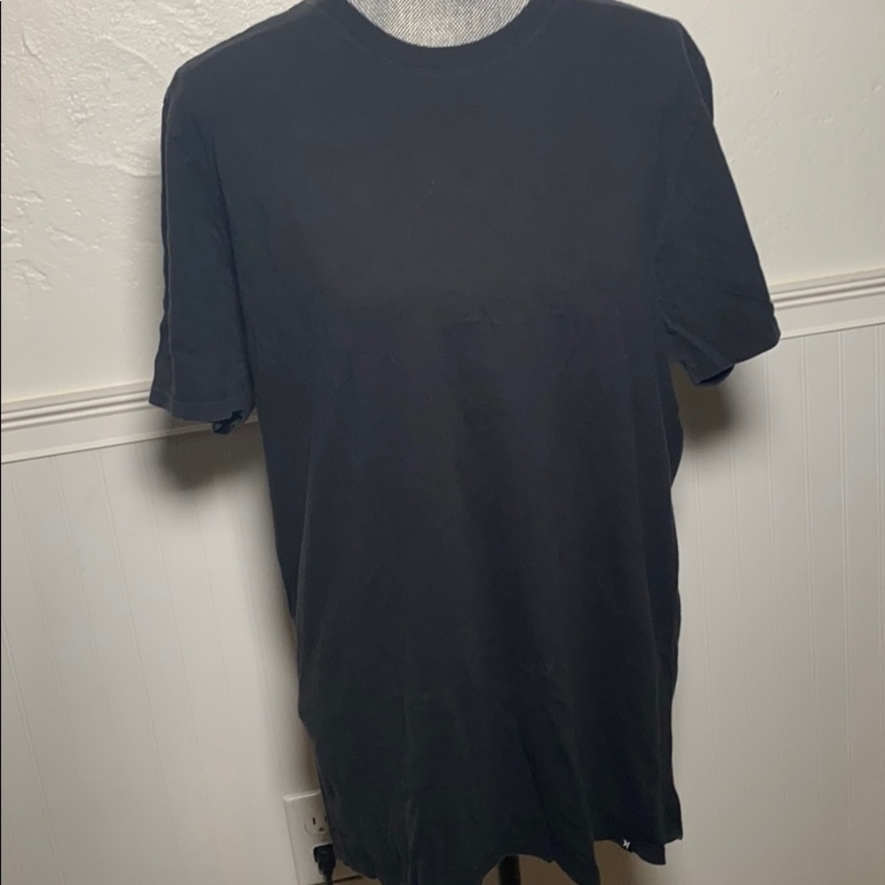 Hurley basic black T-shirt size large